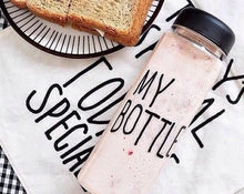 Transparent Plastic Water Bottle 500ml