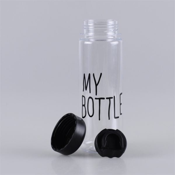 Transparent Plastic Water Bottle 500ml
