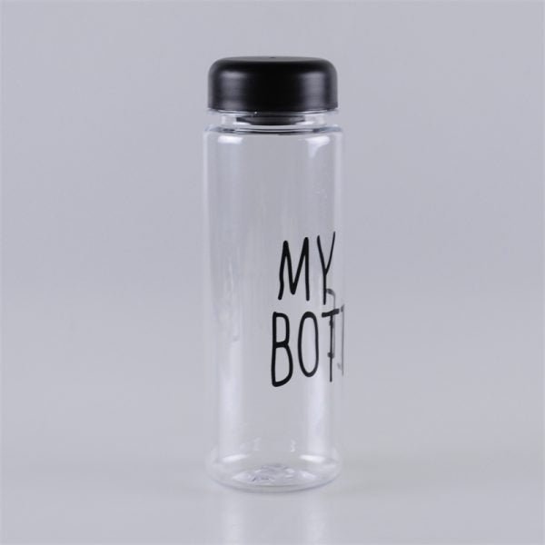Transparent Plastic Water Bottle 500ml