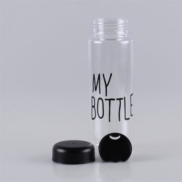 Transparent Plastic Water Bottle 500ml