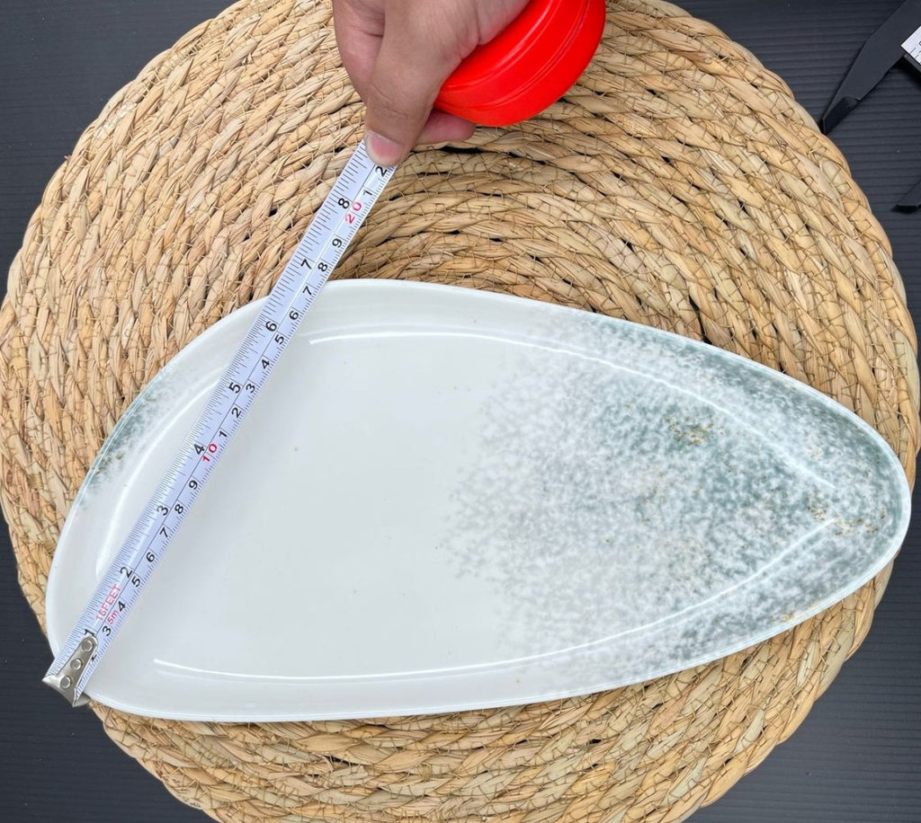 Triangle Ceramic Serving Plate