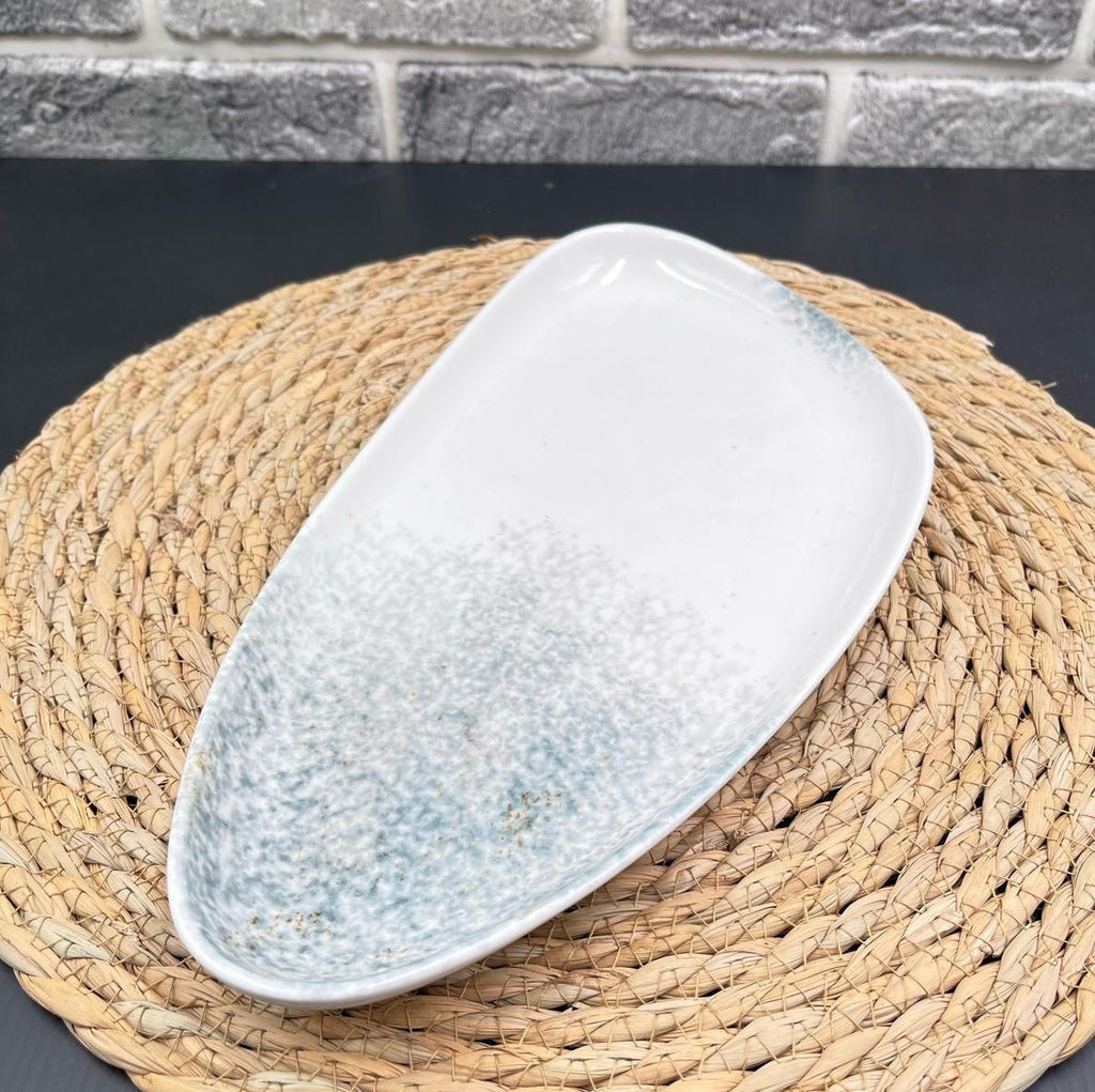 Triangle Ceramic Serving Plate