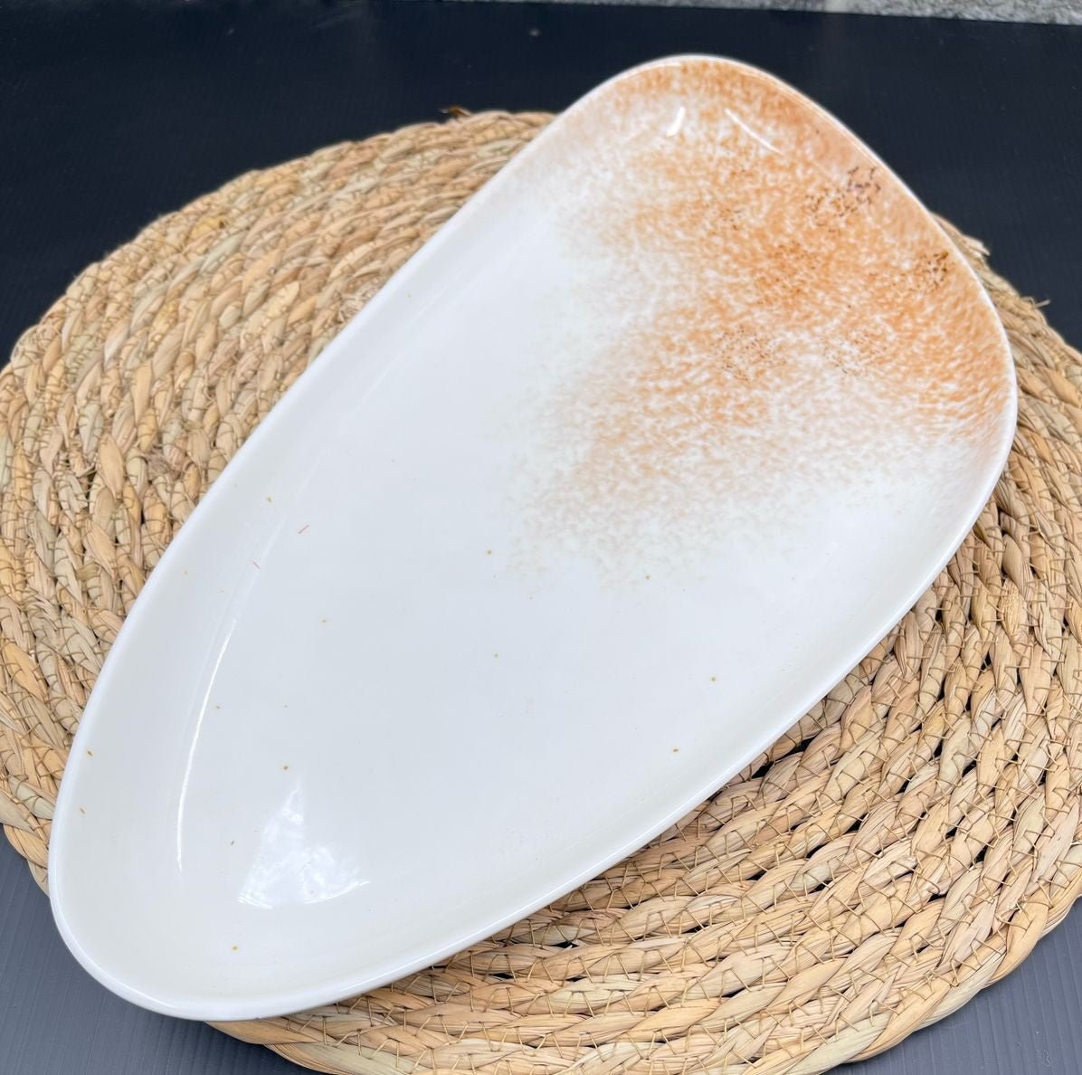 Triangle Ceramic Serving Plate