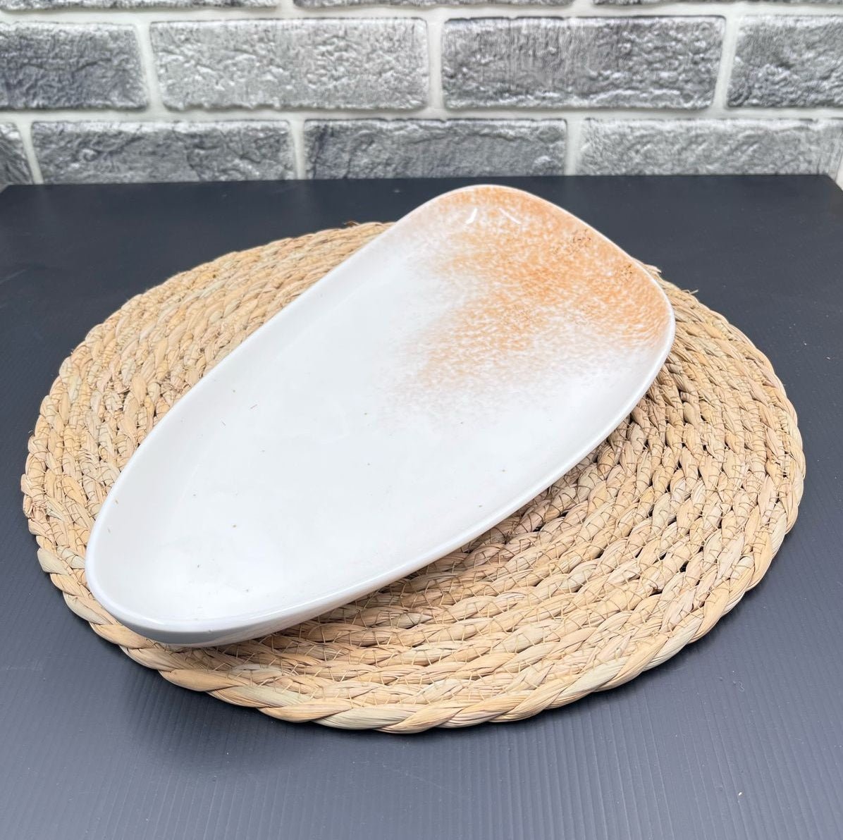 Triangle Ceramic Serving Plate