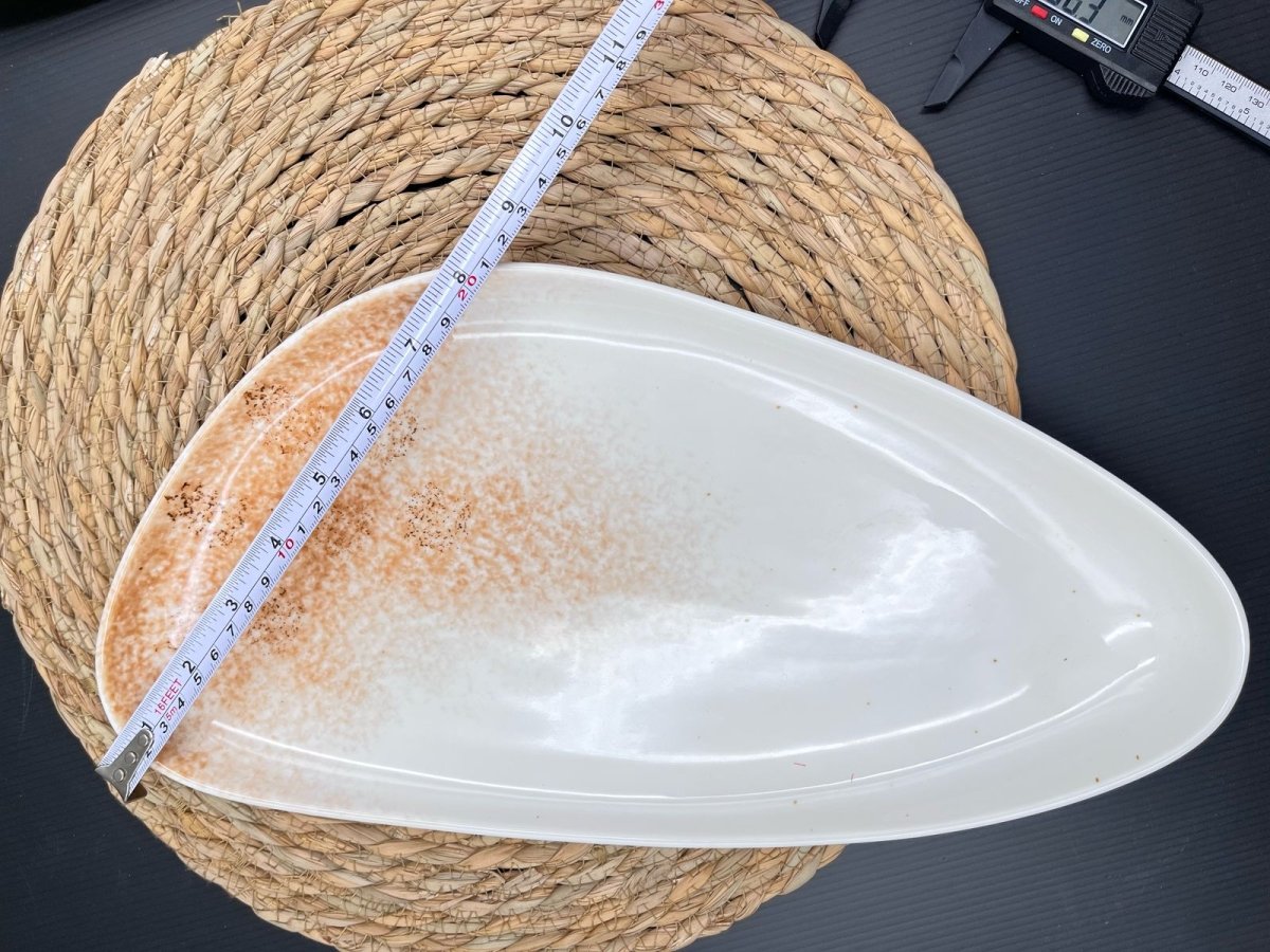 Triangle Ceramic Serving Plate
