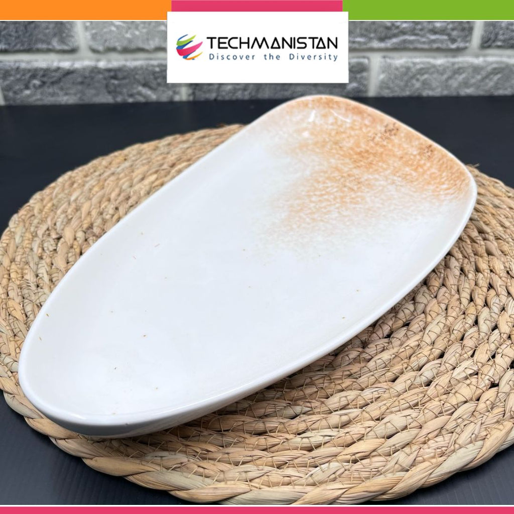 Triangle Ceramic Serving Plate