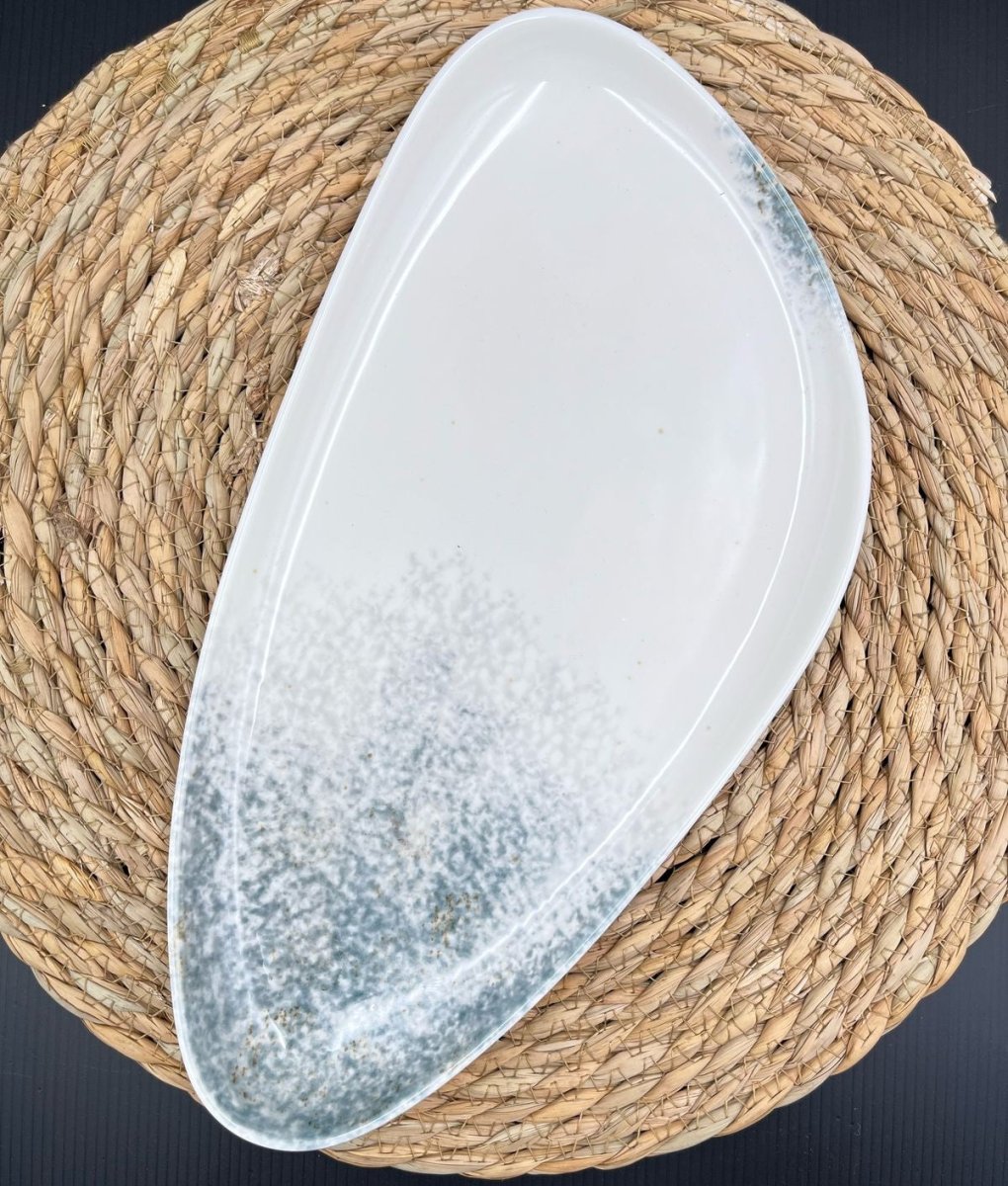 Triangle Ceramic Serving Plate