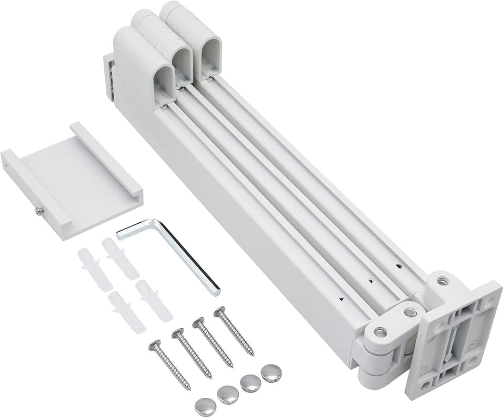 Wall Mounted Extendible Folding Clothes Hanger