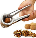 Stainless Steel Walnut Cracker with Non-slip Handle
