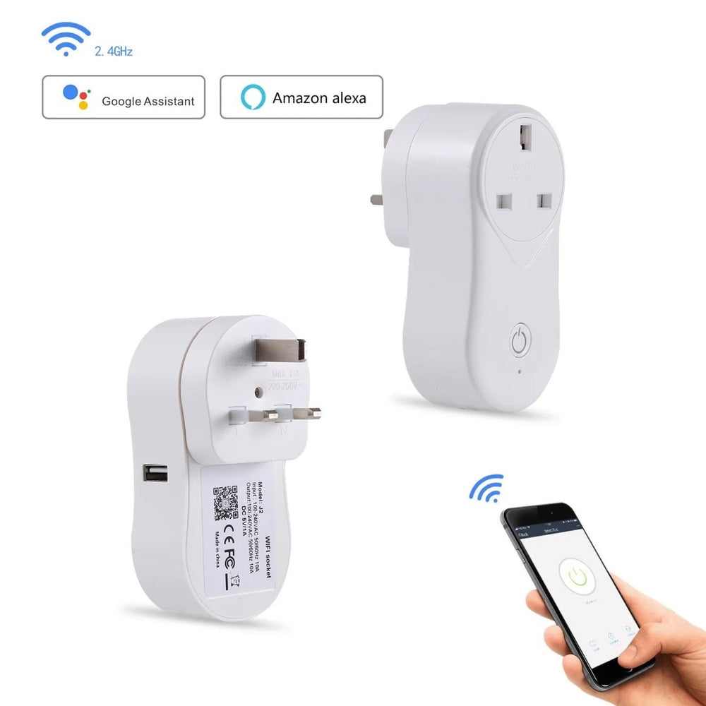 WIFI Smart Socket EU Plug USB Outlet