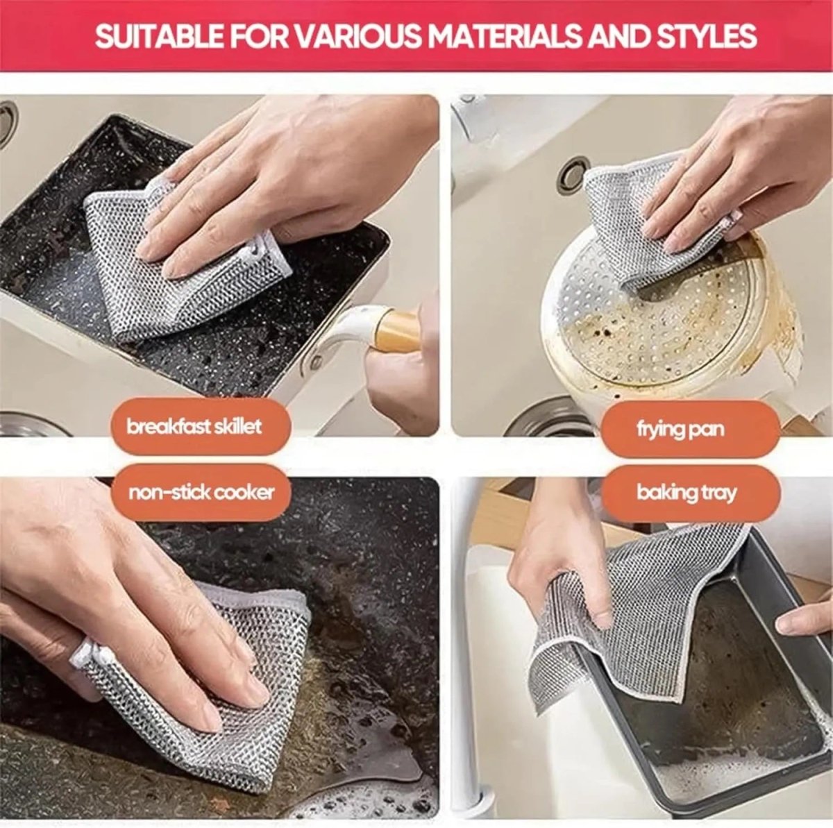 Wire Dishwashing Rag