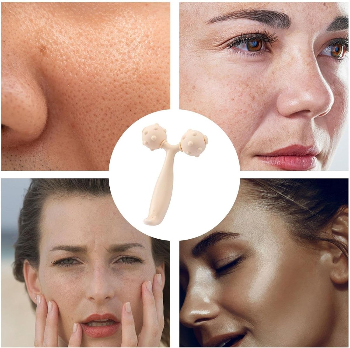 Y-Shape Face Massager Skin Roller