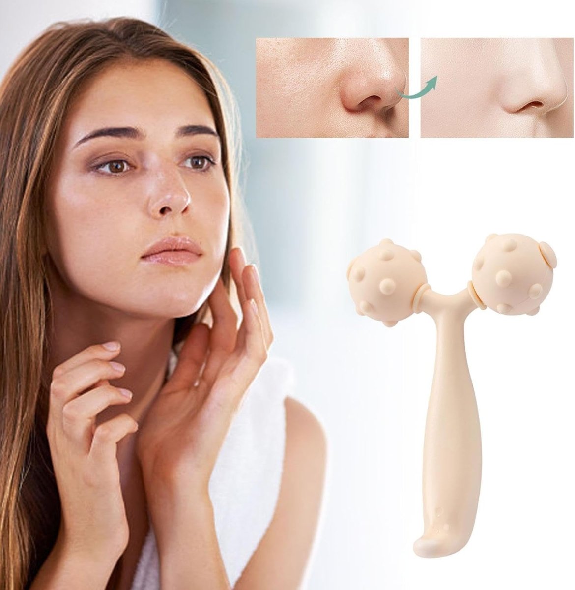 Y-Shape Face Massager Skin Roller